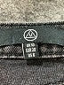 Missguided Black Denim Shorts Size 6 - photo 3