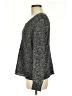 Eileen Fisher 100% Cotton Tweed Gray Pullover Sweater Size M - photo 5