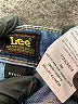 Lee Stripes Blue Jeans Size 6 - photo 7