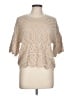 Splendid 100% Cotton Tan Pullover Sweater Size L - photo 1