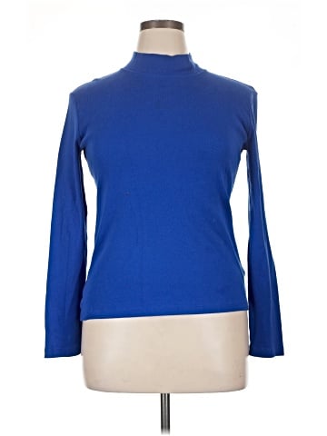 AK Anne Klein Long Sleeve Turtleneck (view 1)