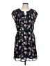 Daniel Rainn 100% Polyester Paisley Blue Casual Dress Size L - photo 1