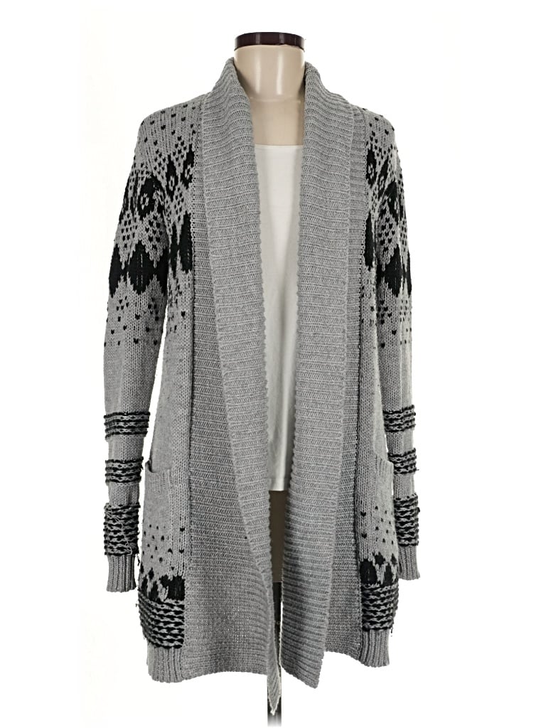 Pre-owned Jack By Bb Dakota Cardigan Sweater In Gray