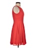 Express 100% Polyester Solid Red Cocktail Dress Size 0 - photo 4
