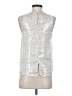 Vince Camuto 100% Polyester Silver Sleeveless Blouse Size XS - photo 2
