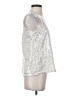 Vince Camuto 100% Polyester Silver Sleeveless Blouse Size XS - photo 4