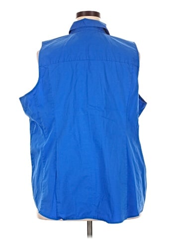 Lane Bryant Sleeveless Button-Down Shirt (view 2)