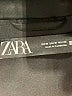 Zara Black 3/4 Sleeve Button-Down Shirt Size M - photo 7