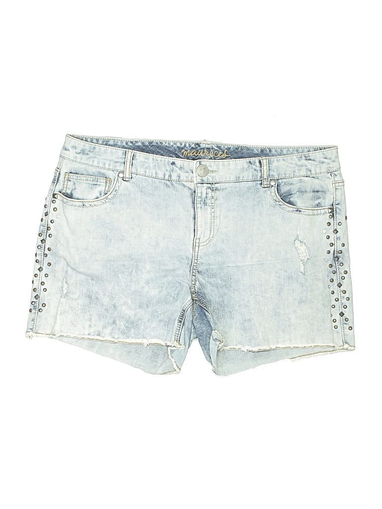 Pre-owned Maurices Denim Shorts In Blue