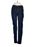 Zara Basic Solid Blue Jeans Size 4 - photo 1
