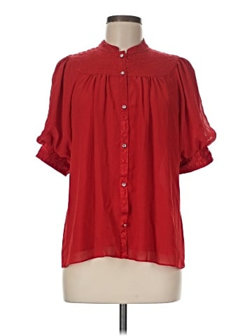 Moulinette Soeurs Short Sleeve Blouse (view 1)