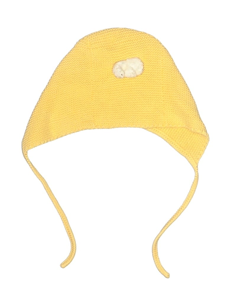Pre-owned Hanna Andersson Kids' Beanie Hat In Yellow