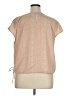 Worthington 100% Polyester Tan Short Sleeve Top Size XL - photo 2