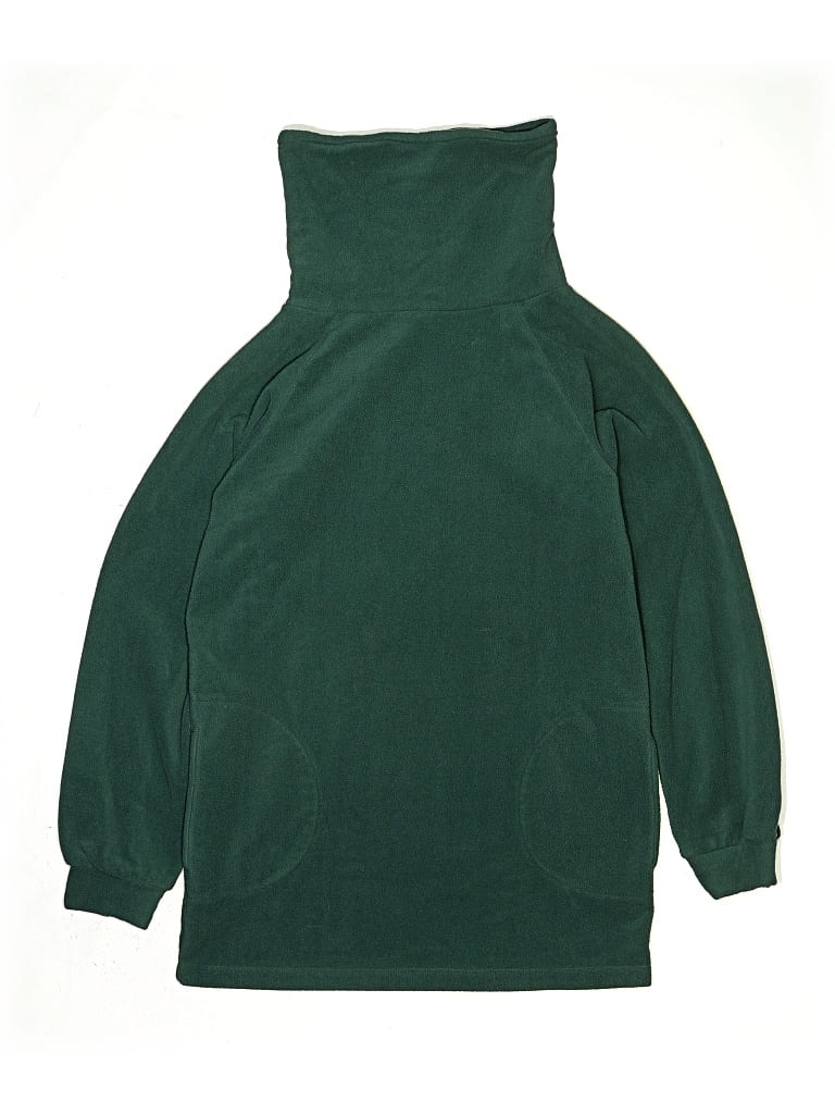 Pre-owned Hanna Andersson Kids' Turtleneck Sweater In Teal