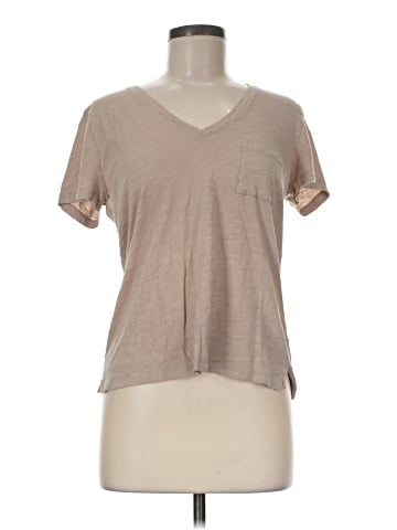 Madewell Whisper Cotton V-Neck Pocket Tee (view 1)