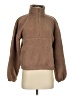 Gilly Hicks 100% Polyester Brown Turtleneck Sweater Size XS - photo 1
