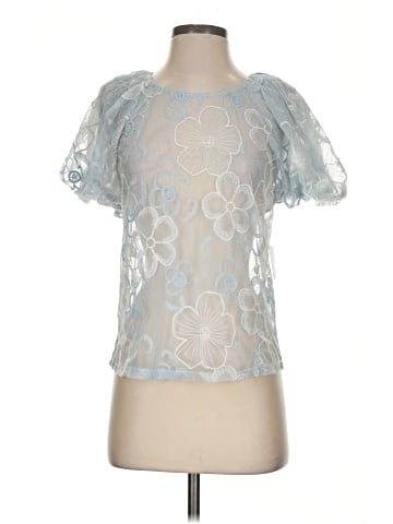 Laundry by Shelli Segal Short Sleeve Blouse (view 1)