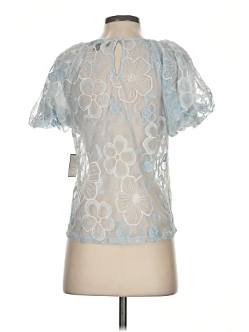 Laundry by Shelli Segal Short Sleeve Blouse (view 2)