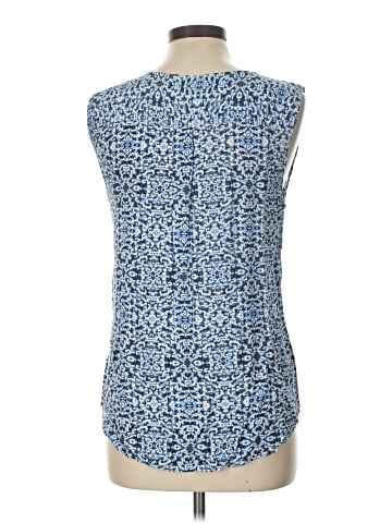fleur bleue Sleeveless Blouse (view 2)