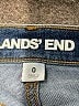 Lands' End Blue Jeans Size 0 - photo 7
