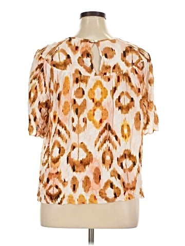 Tribal Short Sleeve Blouse (view 2)