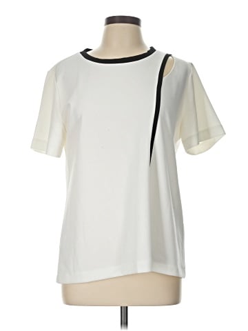 DKNY Short Sleeve Blouse (view 1)