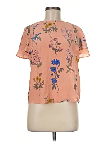 J.Crew Short Sleeve Silk Top (view 1)