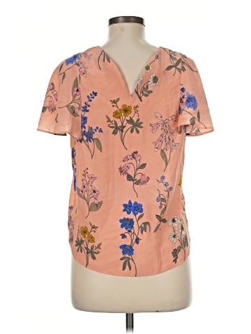 J.Crew Short Sleeve Silk Top (view 2)