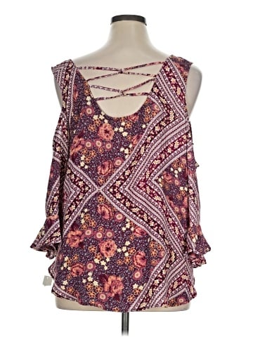 Living Doll 3/4 Sleeve Blouse (view 2)