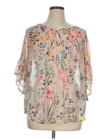 Style&Co Short Sleeve Blouse (view 1)