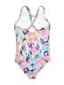 Lands' End Tropical Pink One Piece Swimsuit Size 10 - photo 2