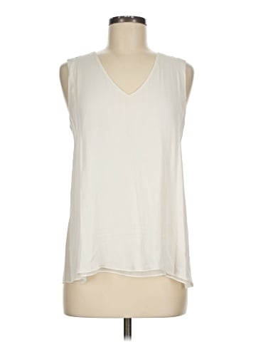 Halston Heritage Sleeveless Silk Top (view 1)