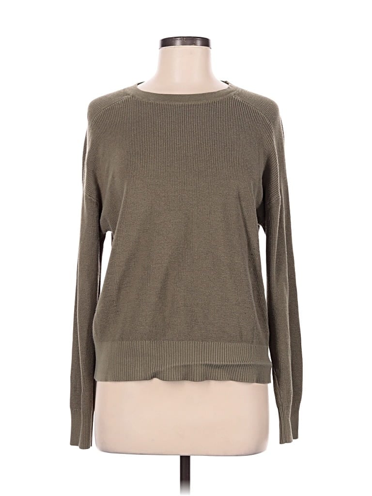 Pre-owned Paper Label Pullover Sweater In Brown