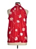 The Limited Red Sleeveless Blouse Size XL - photo 2