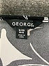 George Graphic Black Casual Dress Size XL - photo 7