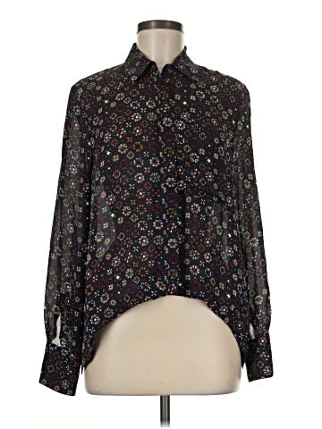 Derek Lam 10 Crosby Long Sleeve Silk Top (view 1)
