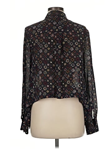 Derek Lam 10 Crosby Long Sleeve Silk Top (view 2)