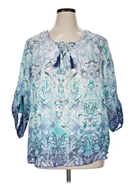 St. John's Bay 3/4 Sleeve Blouse
