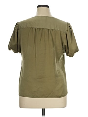 DKNY Short Sleeve Blouse (view 2)