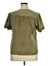 DKNY 100% Polyester Green Short Sleeve Blouse Size XL - photo 2