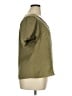 DKNY 100% Polyester Green Short Sleeve Blouse Size XL - photo 4