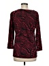 JM Collection Red 3/4 Sleeve Top Size M - photo 2