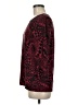 JM Collection Red 3/4 Sleeve Top Size M - photo 5