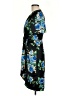 Zara Basic Print Black Cocktail Dress Size M - photo 5