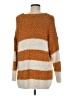 Altar'd State Stripes Orange Pullover Sweater Size Med - Lg - photo 2
