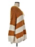 Altar'd State Stripes Orange Pullover Sweater Size Med - Lg - photo 4