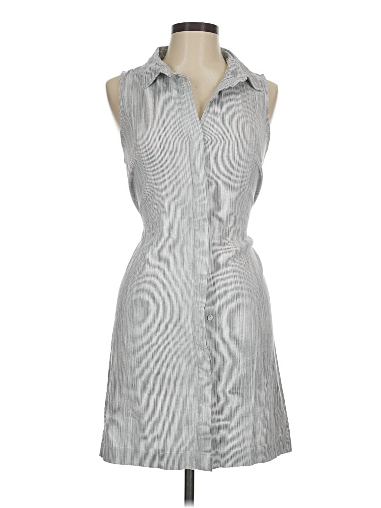 Tahari Casual Dress In Gray