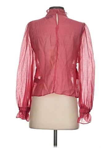 Line & Dot Long Sleeve Blouse (view 2)
