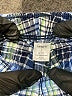 Carter's 100% Cotton Plaid Blue Shorts 0-3 MO / 3 MO - photo 3