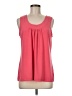 Susan Graver Pink Sleeveless Blouse Size M - photo 1